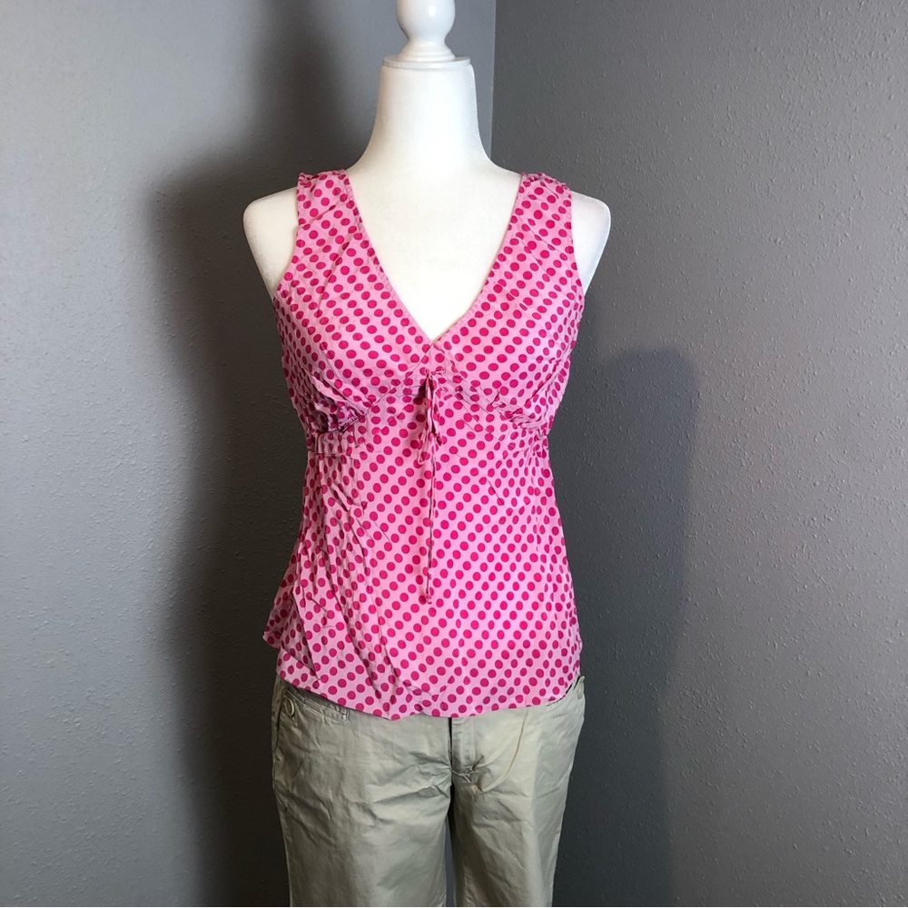 Isaac Mizrahi silk tank Size M